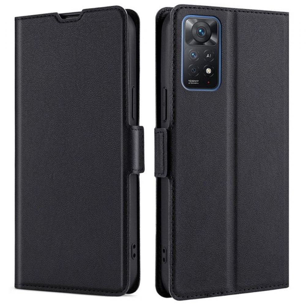 Flipové Pouzdro Na Xiaomi Redmi Note 11 Pro / 11 Pro 5G Kožené Pouzdro Klapka Double Nové Barvy