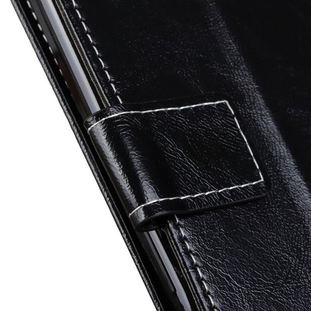 Flipové Pouzdro Na Xiaomi Redmi Note 11 Pro / 11 Pro 5G Lesklé A Odhalené Švy