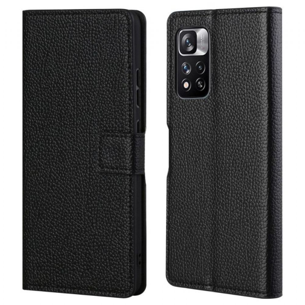 Flipové Pouzdro Na Xiaomi Redmi Note 11 Pro / 11 Pro 5G Zrno Liči