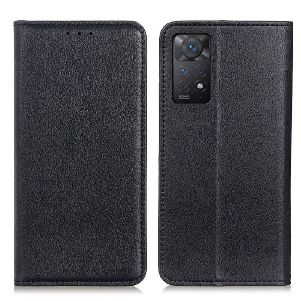 Kryty Na Mobil Na Xiaomi Redmi Note 11 Pro / 11 Pro 5G Flipové Pouzdro Litchi Štípaná Kůže