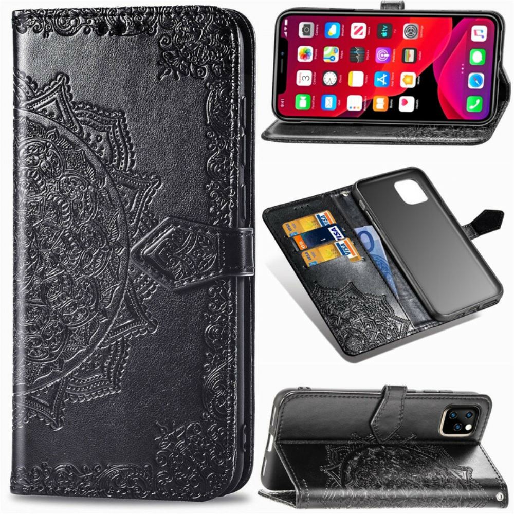Flipové Pouzdro Na iPhone 11 Středověká Mandala