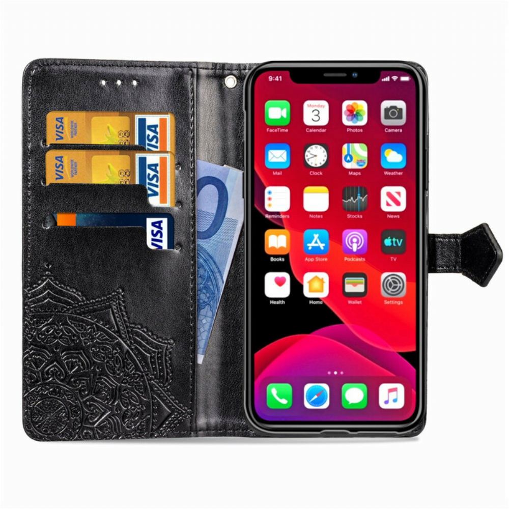 Flipové Pouzdro Na iPhone 11 Středověká Mandala