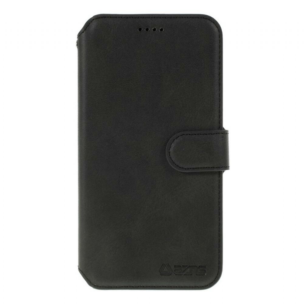 Kožené Pouzdro Na iPhone 11 Kožený Efekt Azns