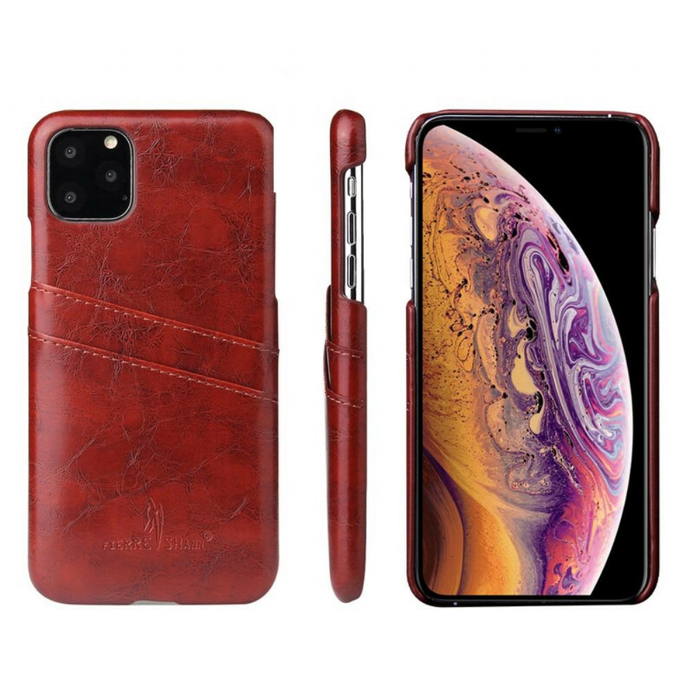 Kryty Na Mobil Na iPhone 11 Držitel Karty Fierre Shann