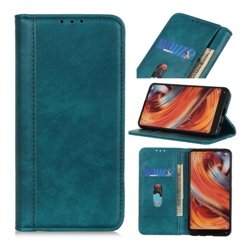 Kryty Na Mobil Na iPhone 11 Flipové Pouzdro Barevná Verze Dělené Kůže