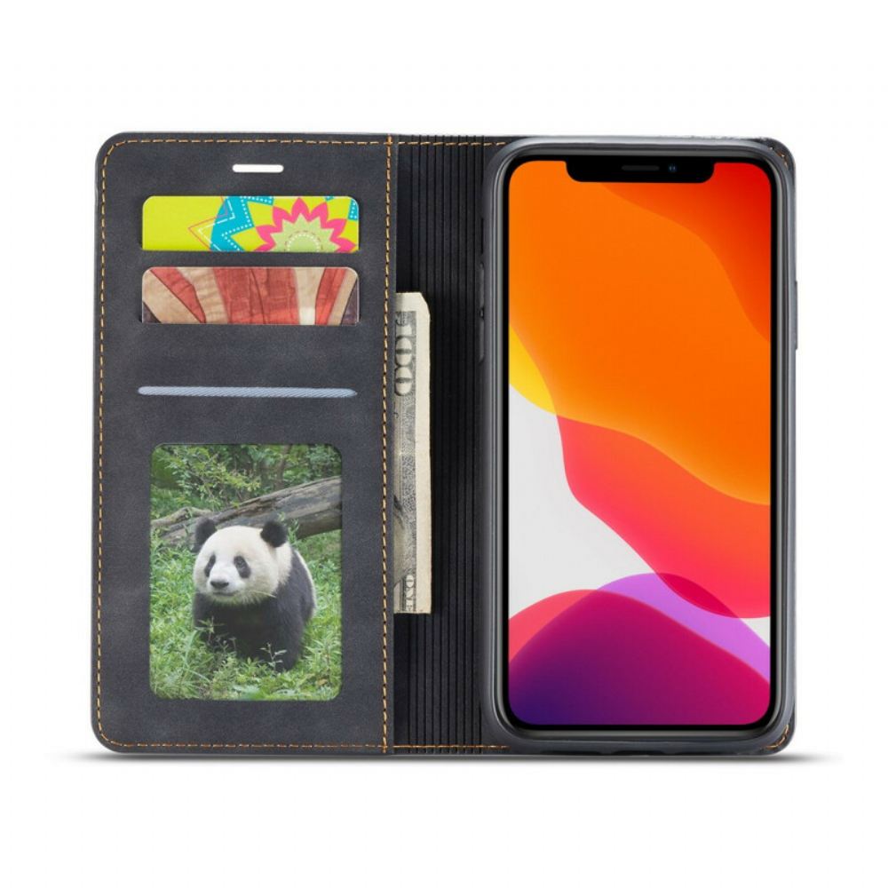 Kryty Na Mobil Na iPhone 11 Flipové Pouzdro Kožený Efekt Forwenw