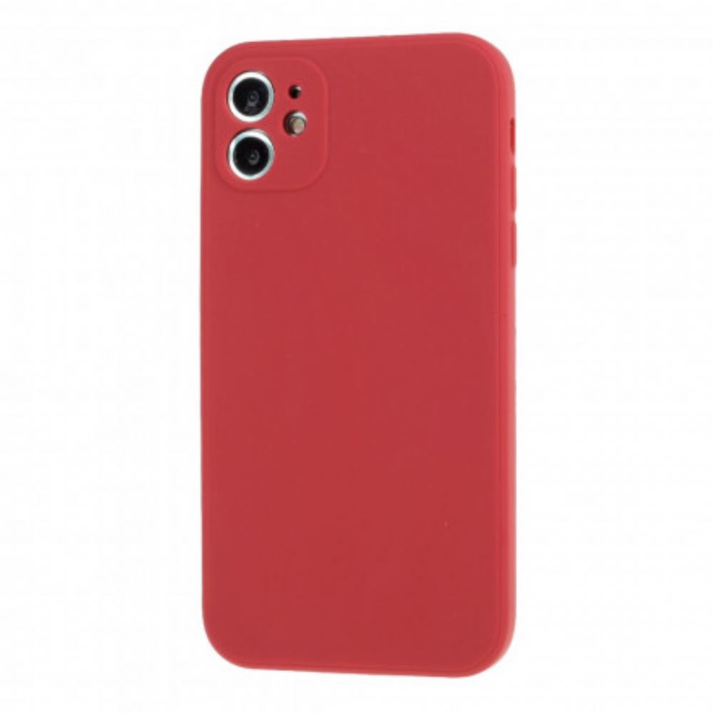 Kryty Na Mobil Na iPhone 11 Silikonová Podložka Pure Color