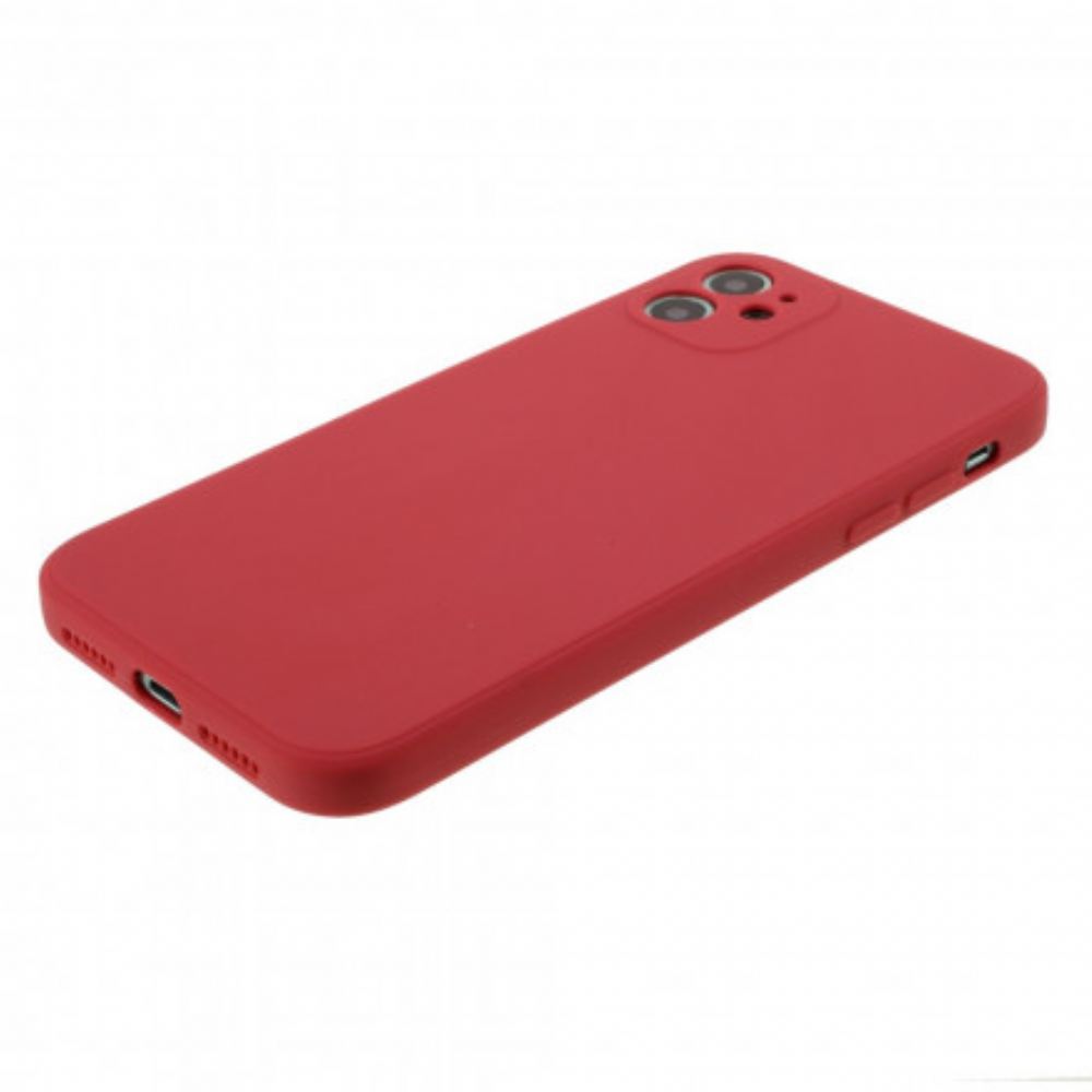 Kryty Na Mobil Na iPhone 11 Silikonová Podložka Pure Color