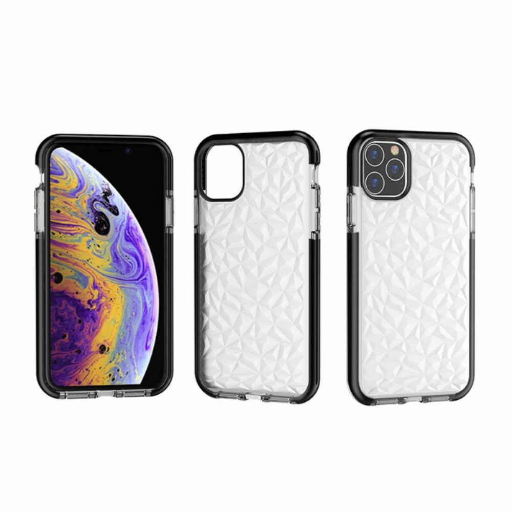 Kryty Na Mobil Na iPhone 11 Transparentní Diamantová Textura