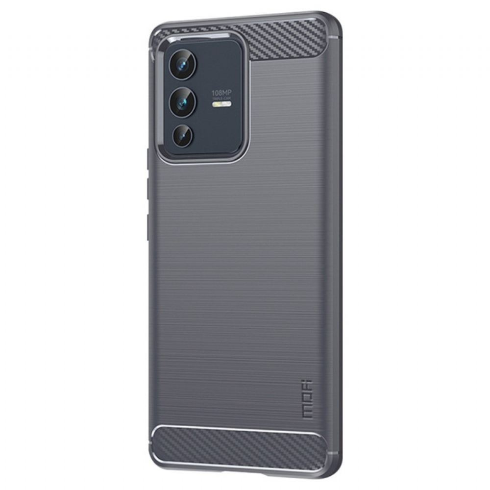 Kryt Na Vivo V23 5G Kartáčované Uhlíkové Vlákno