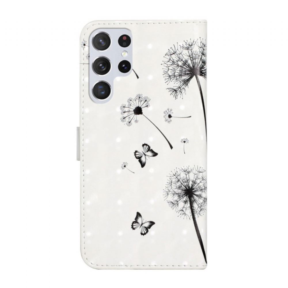 Flipové Pouzdro Na Samsung Galaxy S22 Ultra 5G Baby Love Pampeliška