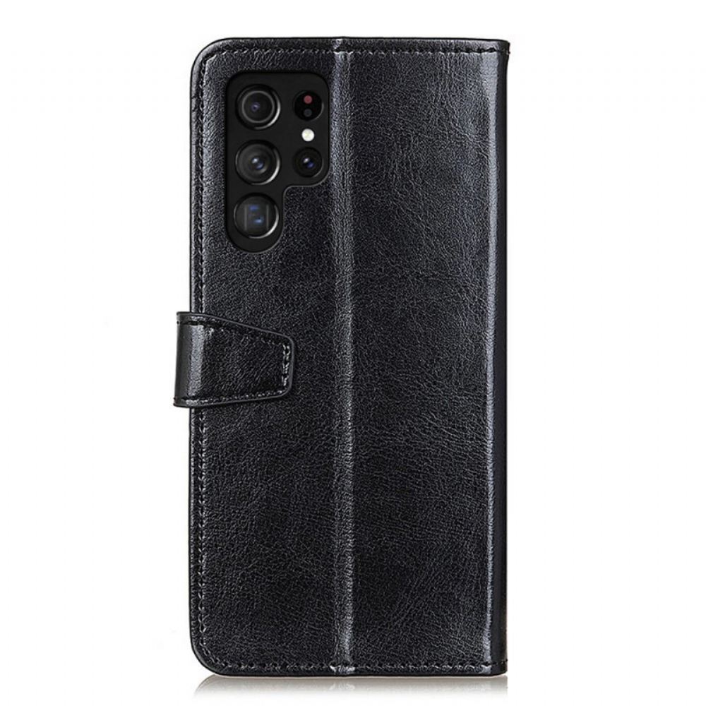 Flipové Pouzdro Na Samsung Galaxy S22 Ultra 5G Brilantní