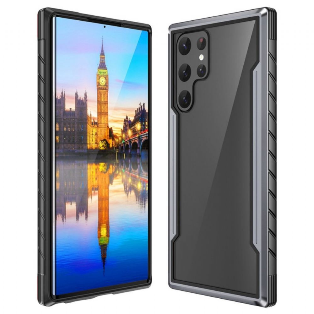Kryt Na Samsung Galaxy S22 Ultra 5G Hliníková Slitina