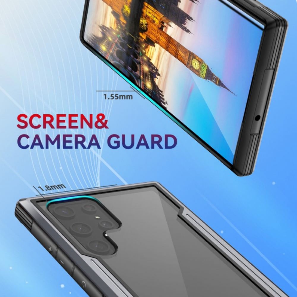 Kryt Na Samsung Galaxy S22 Ultra 5G Hliníková Slitina