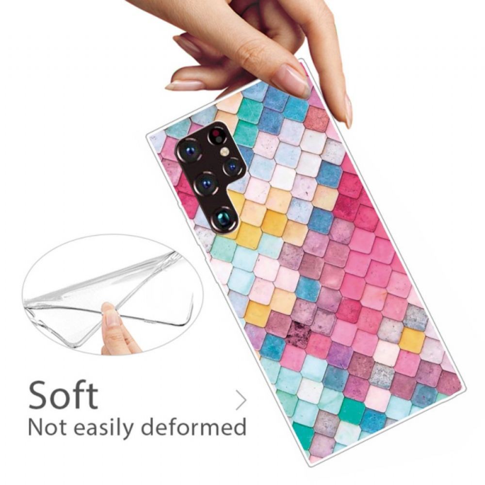 Kryt Na Samsung Galaxy S22 Ultra 5G Malování