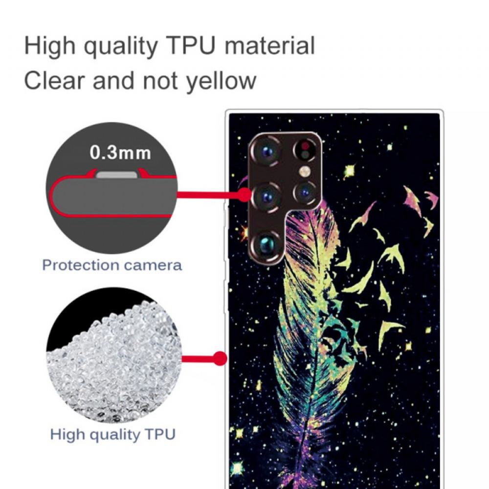Kryt Na Samsung Galaxy S22 Ultra 5G Peříčko