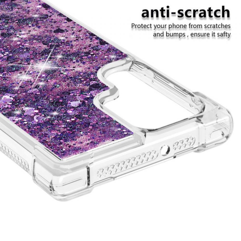 Kryt Na Samsung Galaxy S22 Ultra 5G Touhy Po Flitrech