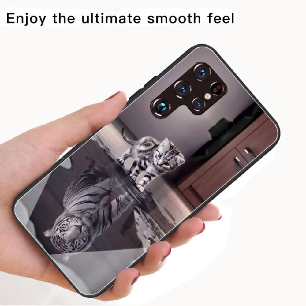 Kryt Na Samsung Galaxy S22 Ultra 5G Tvrzené Sklo Ernest The Tiger