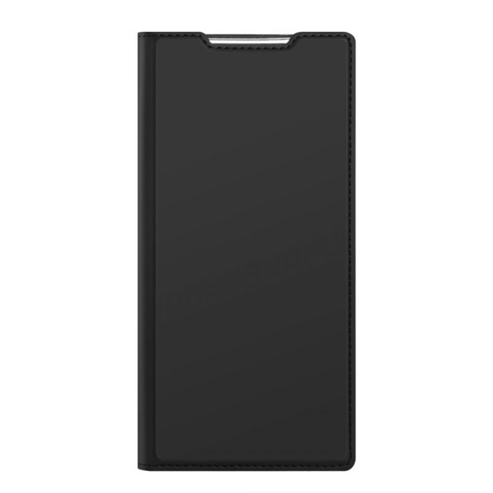 Kryty Na Mobil Na Samsung Galaxy S22 Ultra 5G Flipové Pouzdro Skin Pro Dux Ducis