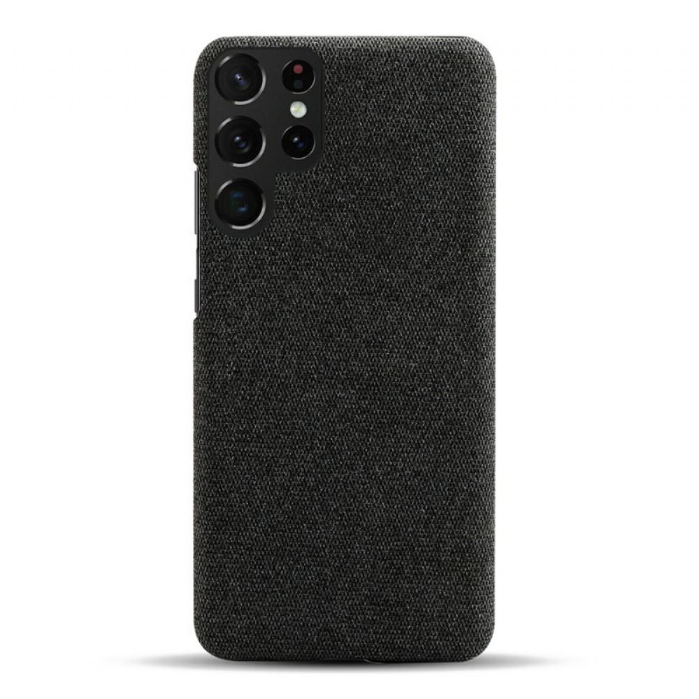 Kryty Na Mobil Na Samsung Galaxy S22 Ultra 5G Textura Látky Ksq