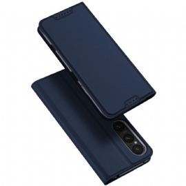 Kožené Pouzdro Folio Na Sony Xperia 1 Vi Skin Pro Series Dux Ducis