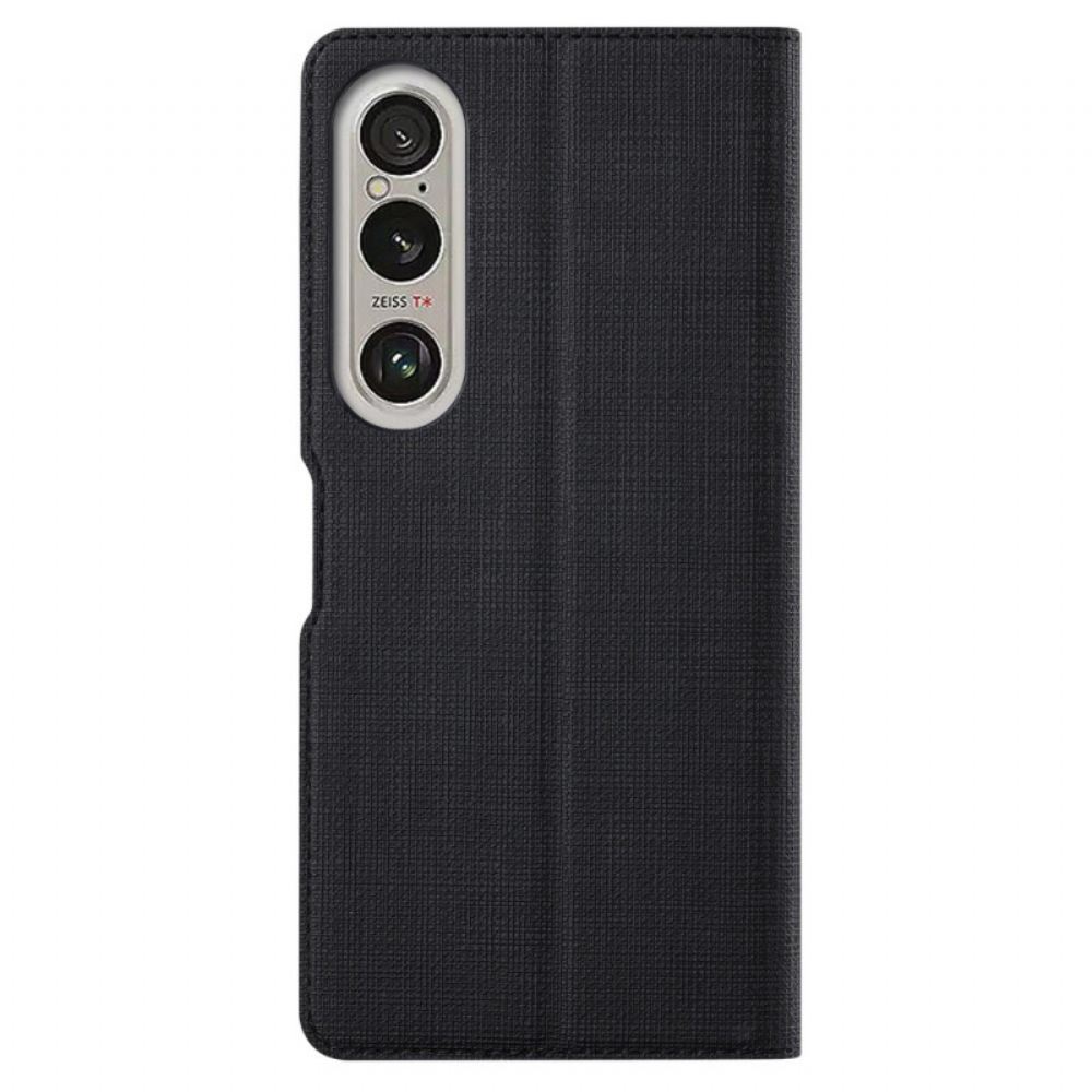 Kožené Pouzdro Sony Xperia 1 Vi Kryty Na Mobil Vili Dmx