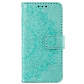 Kožený Kryt Sony Xperia 1 Vi Mandala Sun S Popruhem