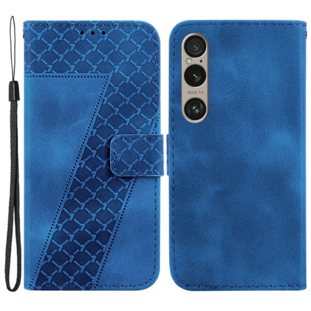 Kožený Kryt Sony Xperia 1 Vi Návrh 7