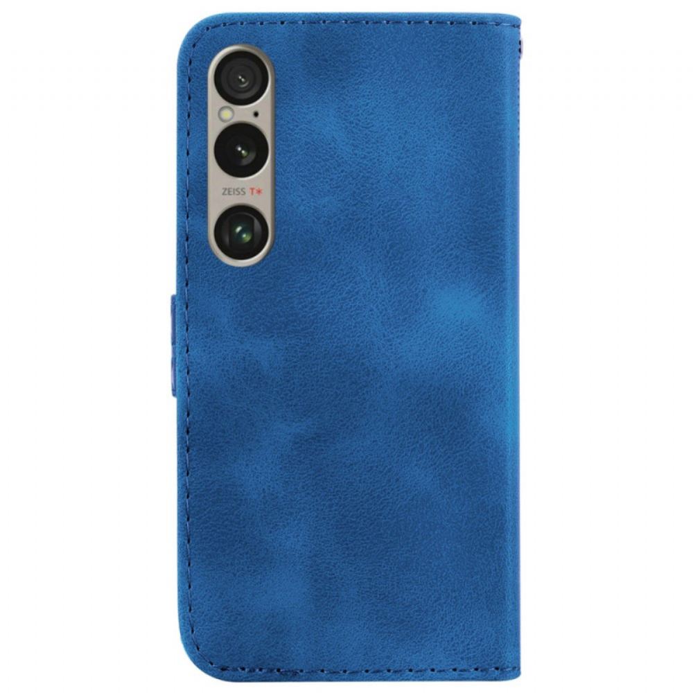 Kožený Kryt Sony Xperia 1 Vi Návrh 7
