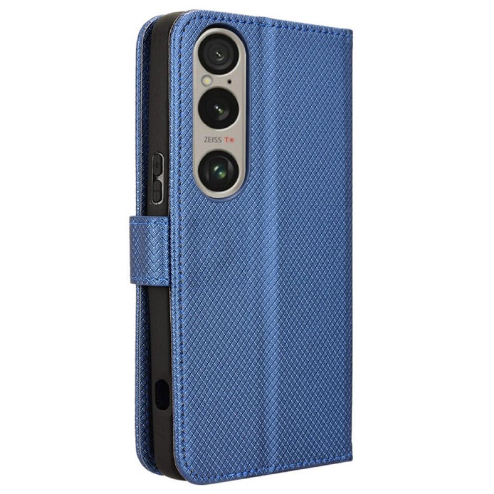 Kožený Kryt Sony Xperia 1 Vi Strap Points