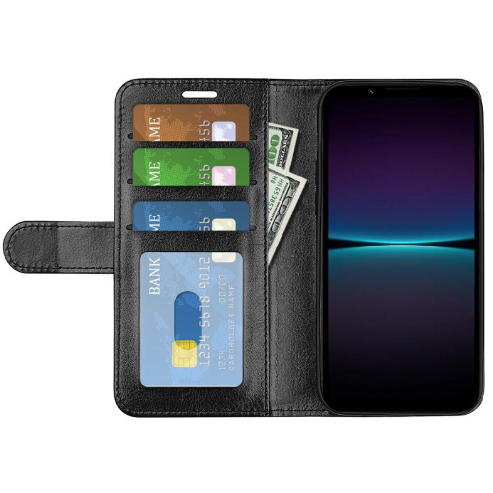 Kožený Kryt Sony Xperia 1 Vi Vintage Umělá Kůže