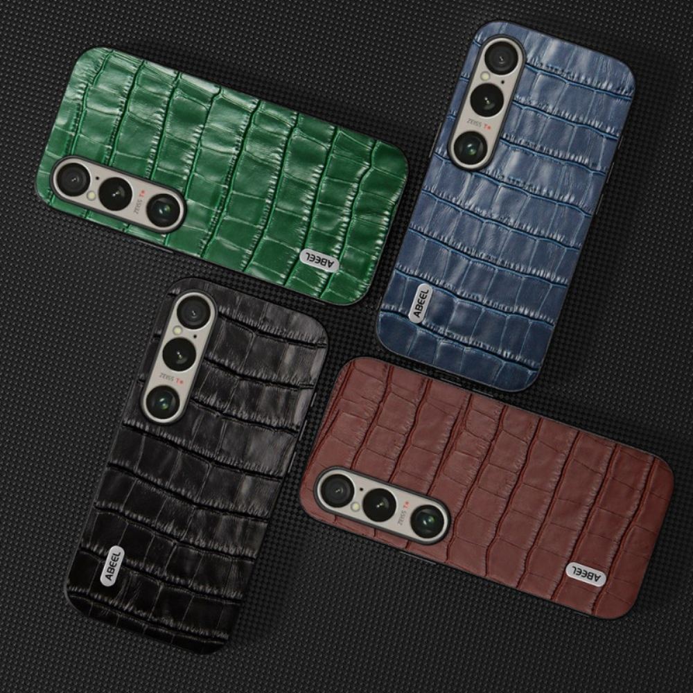 Kryt Sony Xperia 1 Vi Krokodýlí Textura Abeel