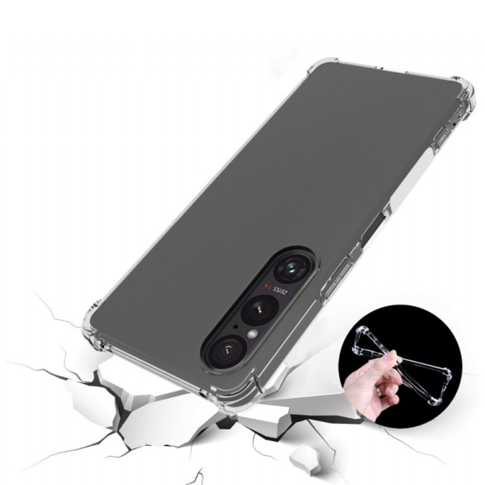 Kryt Sony Xperia 1 Vi Kryty Na Mobil Průhledné Zesílené Rohy