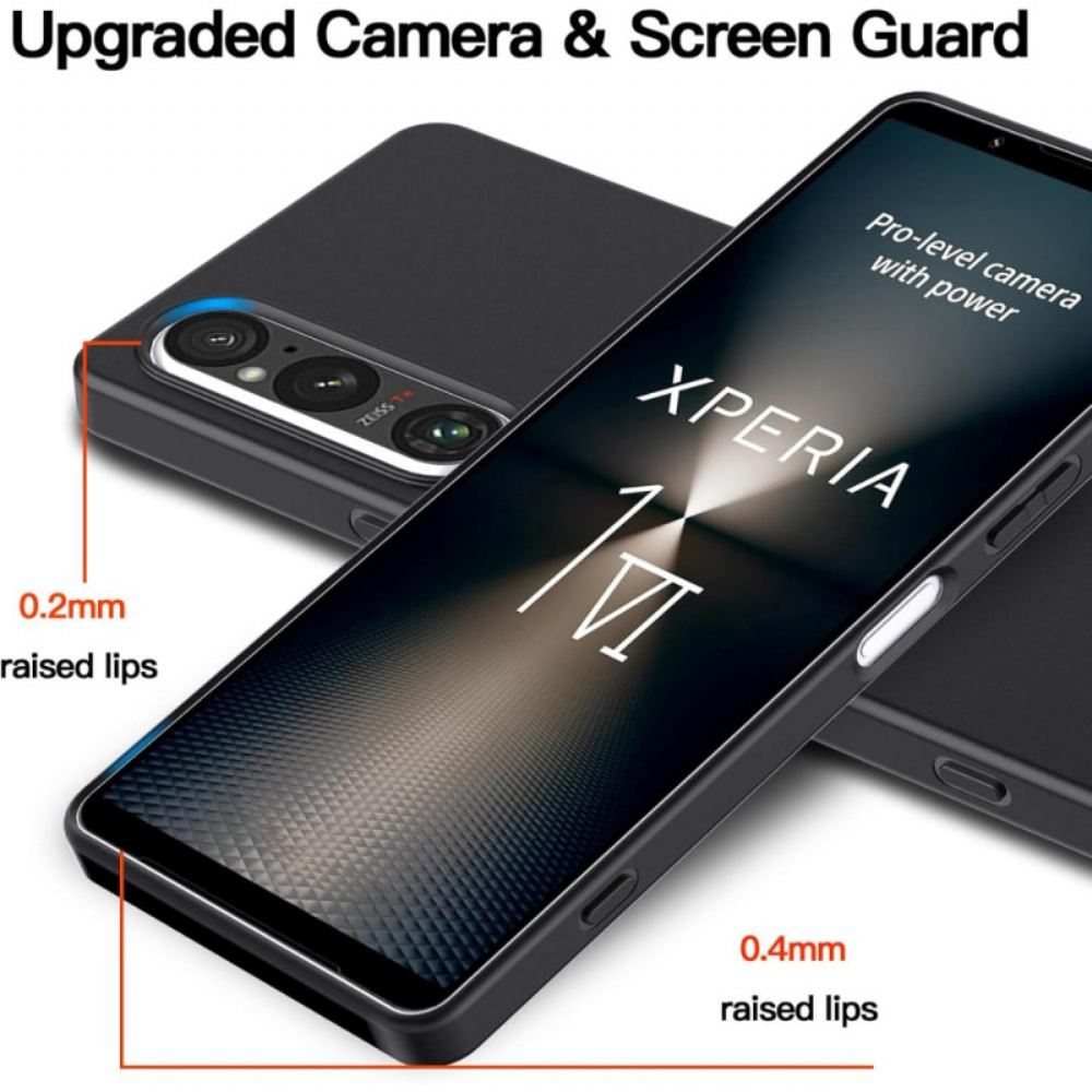 Kryt Sony Xperia 1 Vi Tenká Matná Zadní Strana
