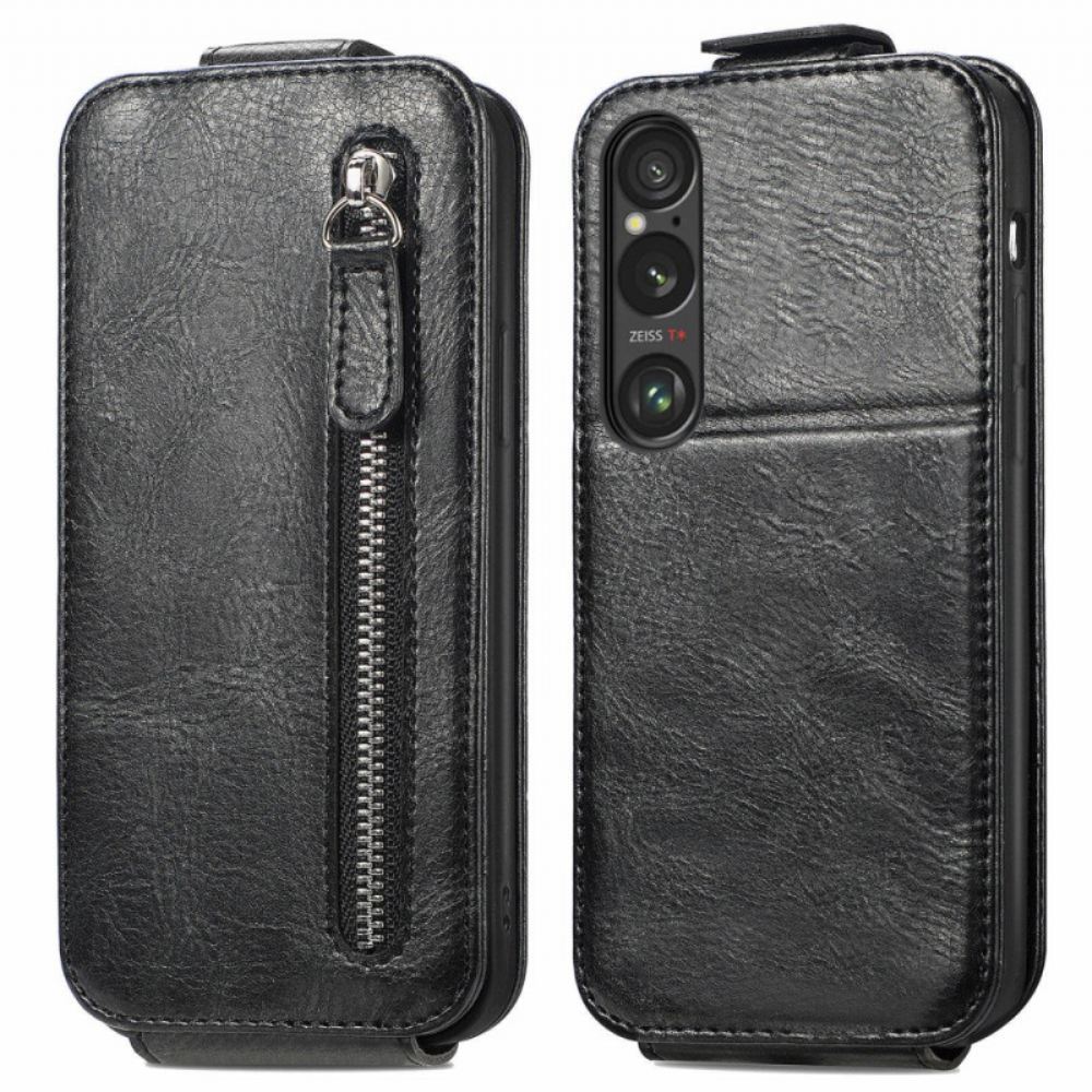 Peněženková Pouzdra Sony Xperia 1 Vi Pouzdro S Vertikální Klapkou