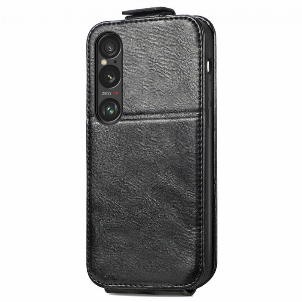 Peněženková Pouzdra Sony Xperia 1 Vi Pouzdro S Vertikální Klapkou