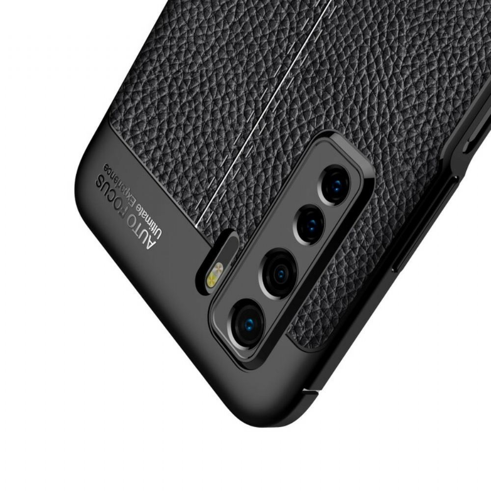 Kryty Na Mobil Na Huawei P40 Lite 5G Textura Kůže Litchi