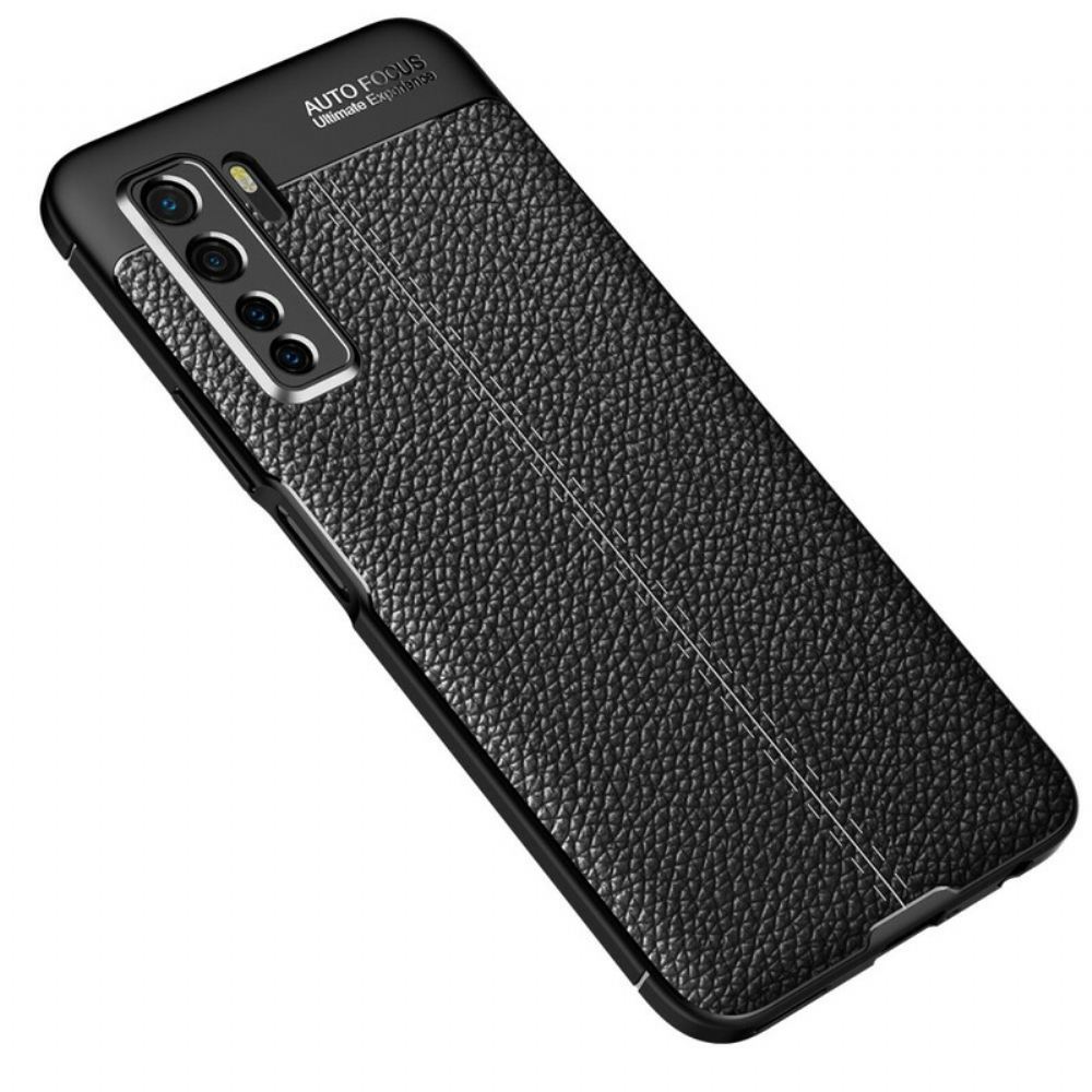 Kryty Na Mobil Na Huawei P40 Lite 5G Textura Kůže Litchi