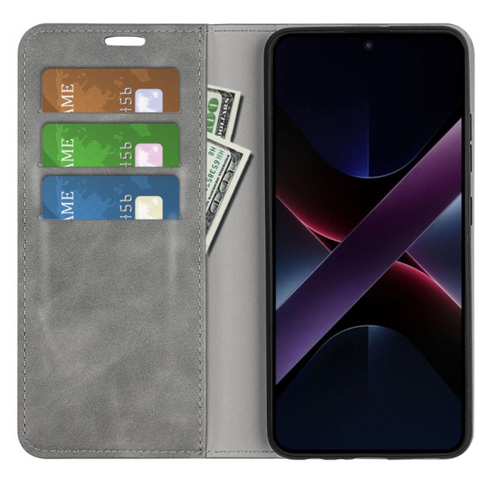 Kožené Pouzdro Folio Na Poco X7 Pro 5g Klasický