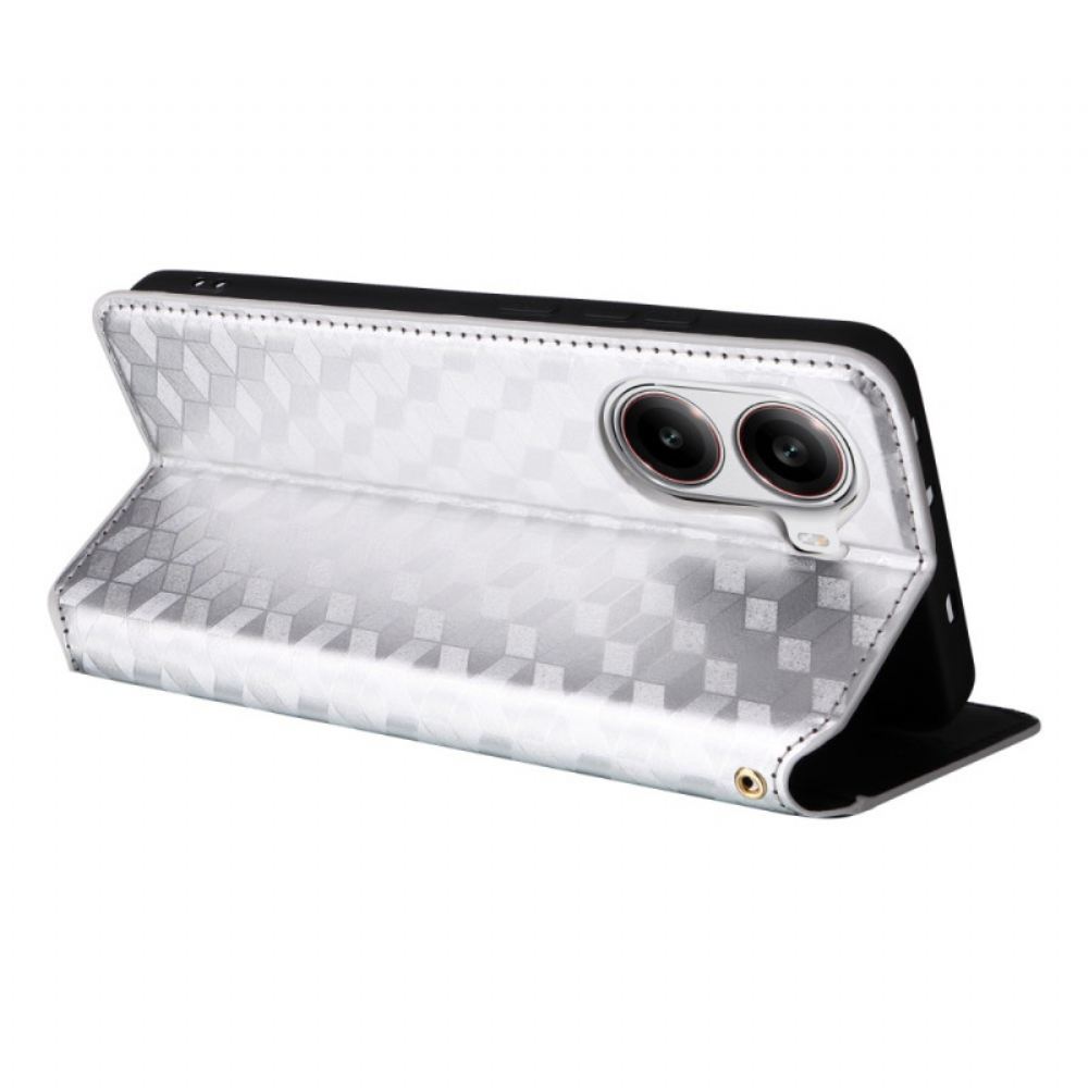 Kožené Pouzdro Folio Poco X7 Pro 5g 3d Diamanty