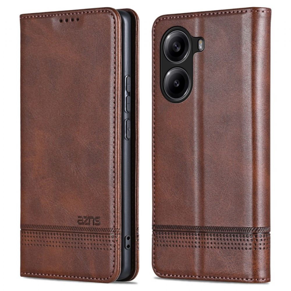 Kožené Pouzdro Folio Poco X7 Pro 5g Azns