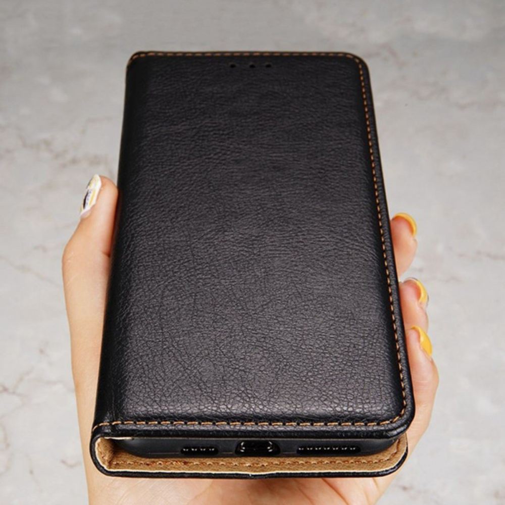 Kožené Pouzdro Folio Poco X7 Pro 5g Texturovaná Umělá Kůže