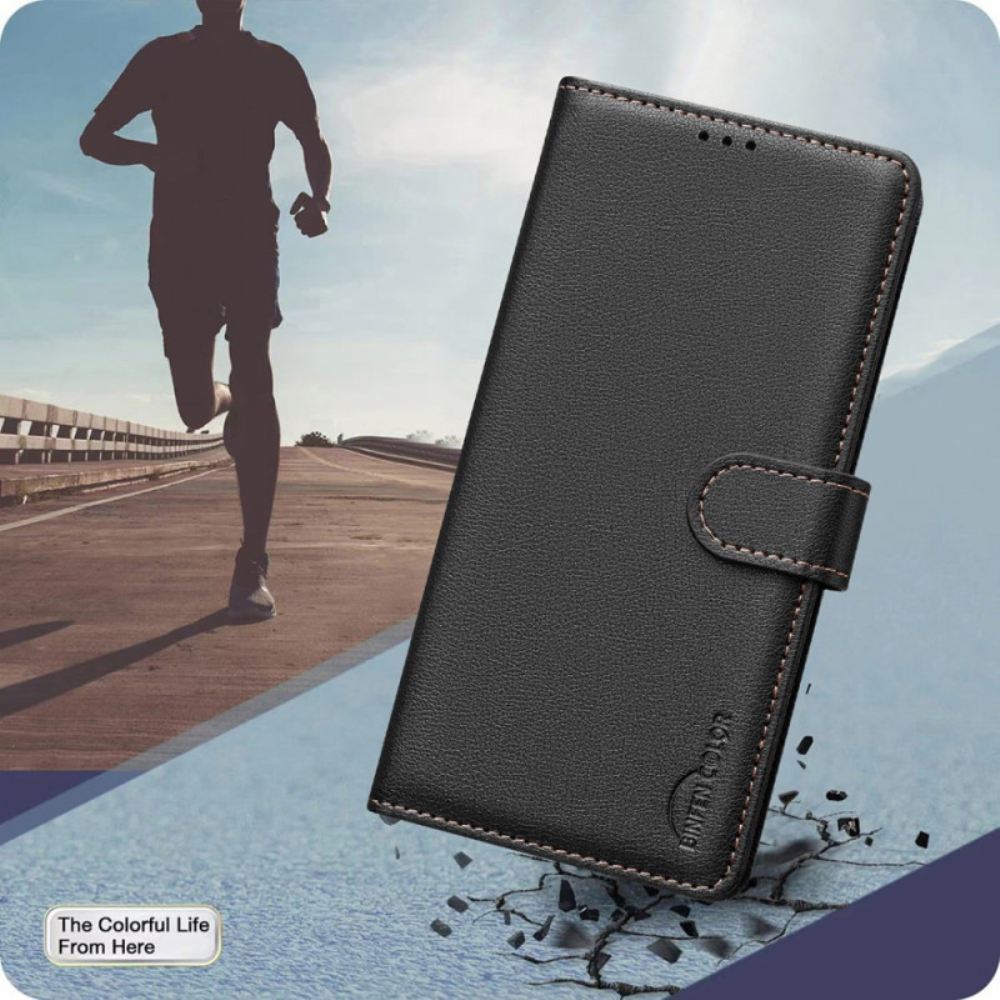 Kožený Kryt Poco X7 Pro 5g Binfen Color Umělá Kůže