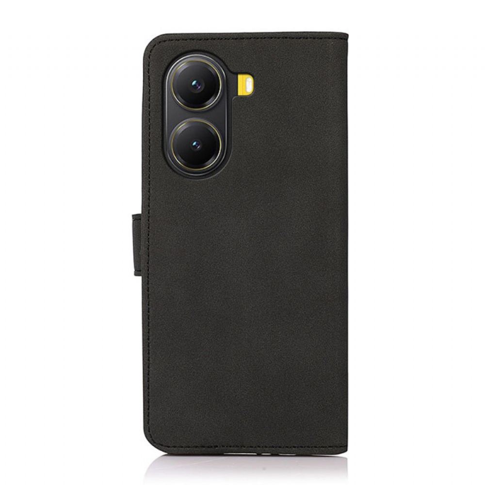 Kožený Kryt Poco X7 Pro 5g Khazneh Semišový Efekt