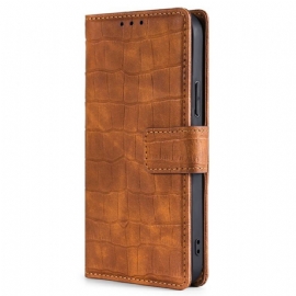 Kožený Kryt Poco X7 Pro 5g Krokodýlí Styl
