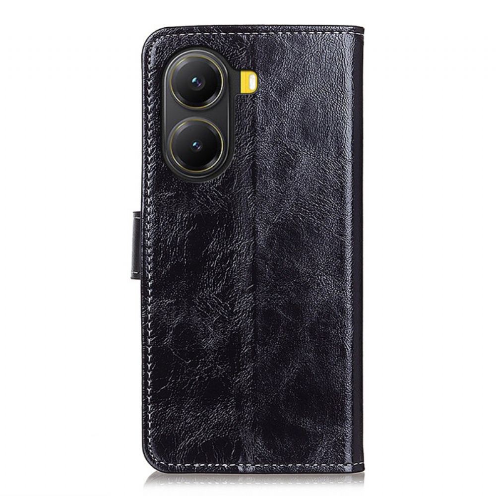 Kožený Kryt Poco X7 Pro 5g Lesklá Umělá Kůže