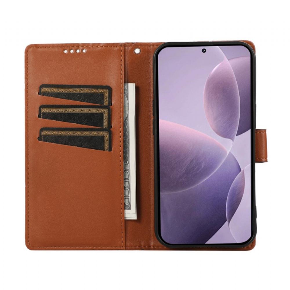 Kožený Kryt Poco X7 Pro 5g Pruhy