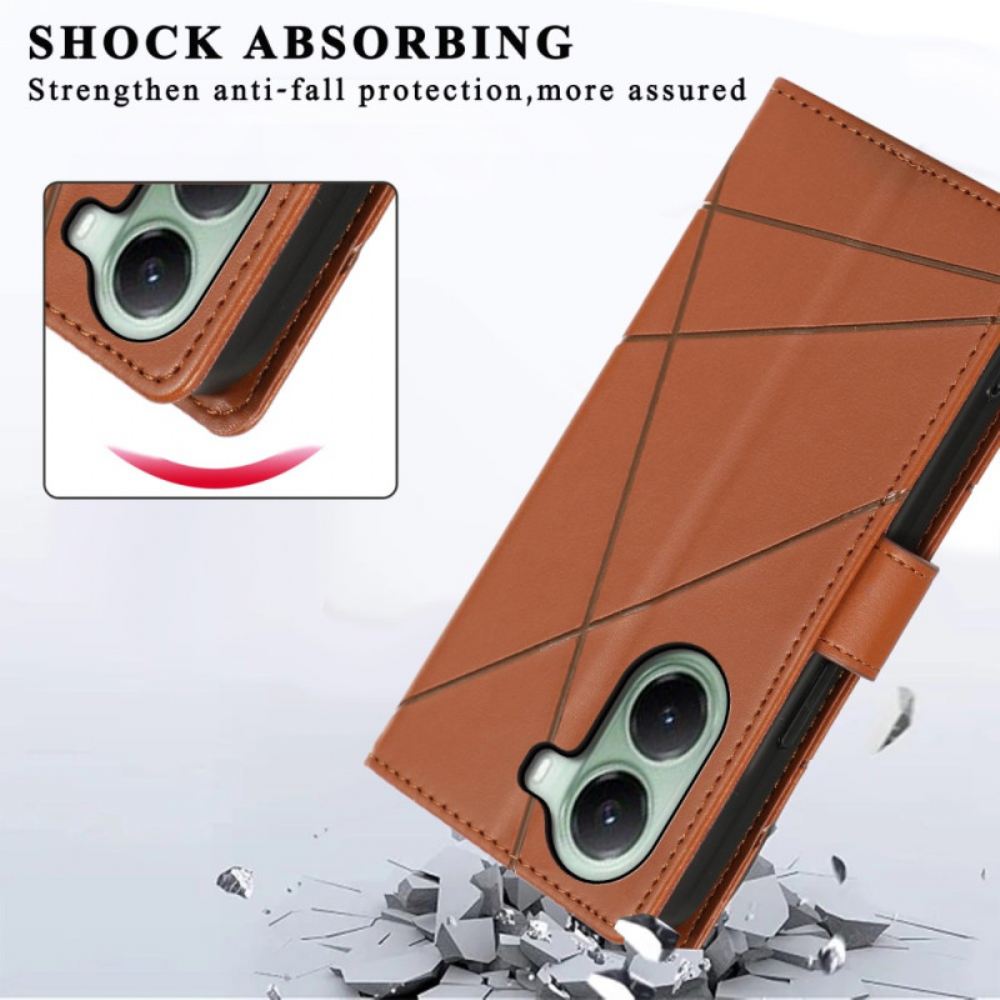 Kožený Kryt Poco X7 Pro 5g Pruhy