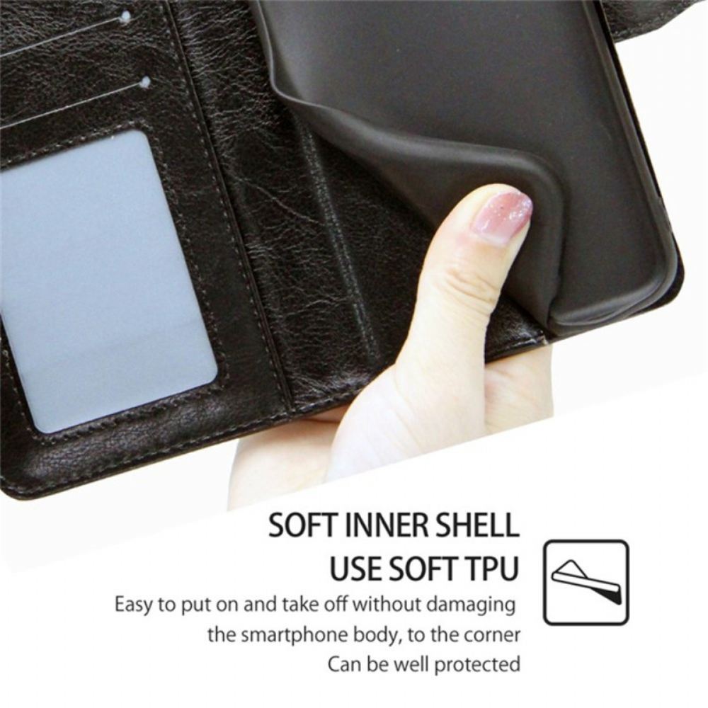 Kožený Kryt Poco X7 Pro 5g Retro Design