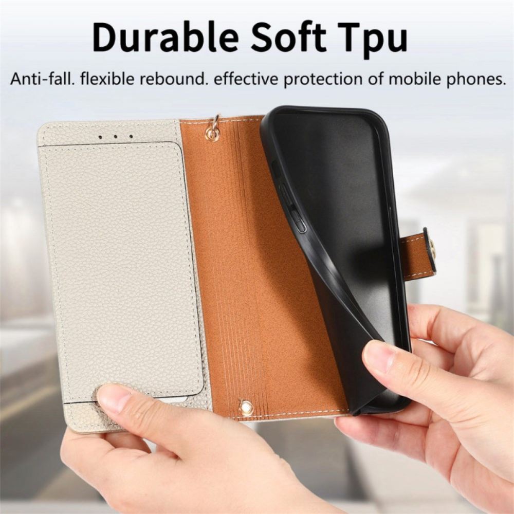 Kožený Kryt Poco X7 Pro 5g Rfid Ochrana Design Srdce